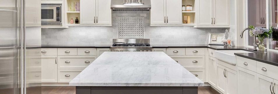 Marble Work Kitchen Rta Cabinets, Prefab Quartz Countertops Home Depot